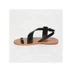 Calank - Farshid Toe-Post Sandals - Black Croco