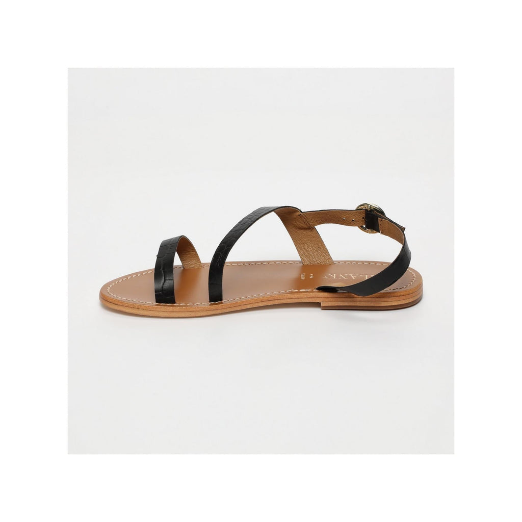 Calank - Sandalias esenciales Fatomeh - Black Croco
