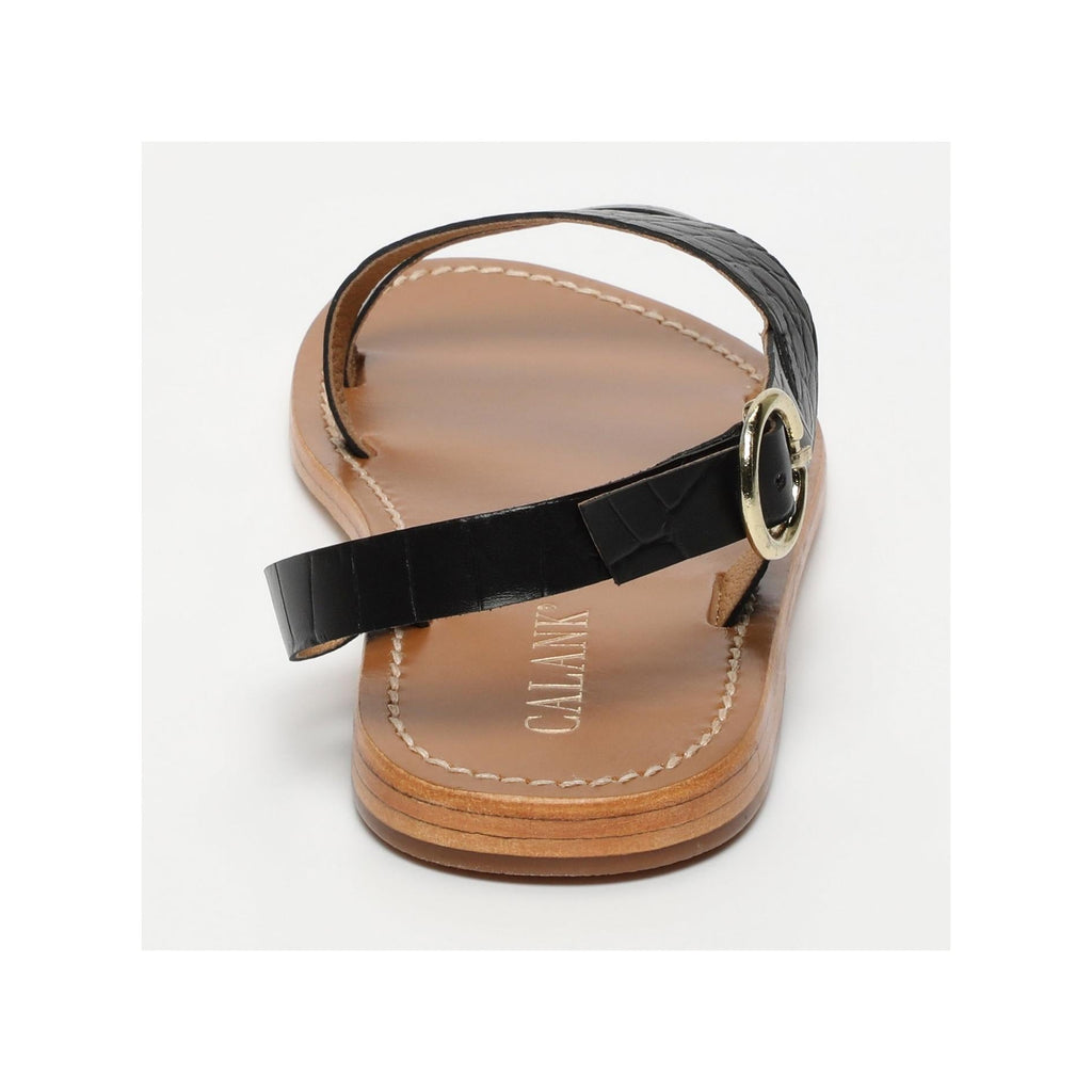 Calank - Sandalias esenciales Fatomeh - Black Croco