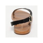 Calank - Sandalias esenciales Fatomeh - Black Croco