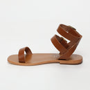 Bhavna Sandals - Brown