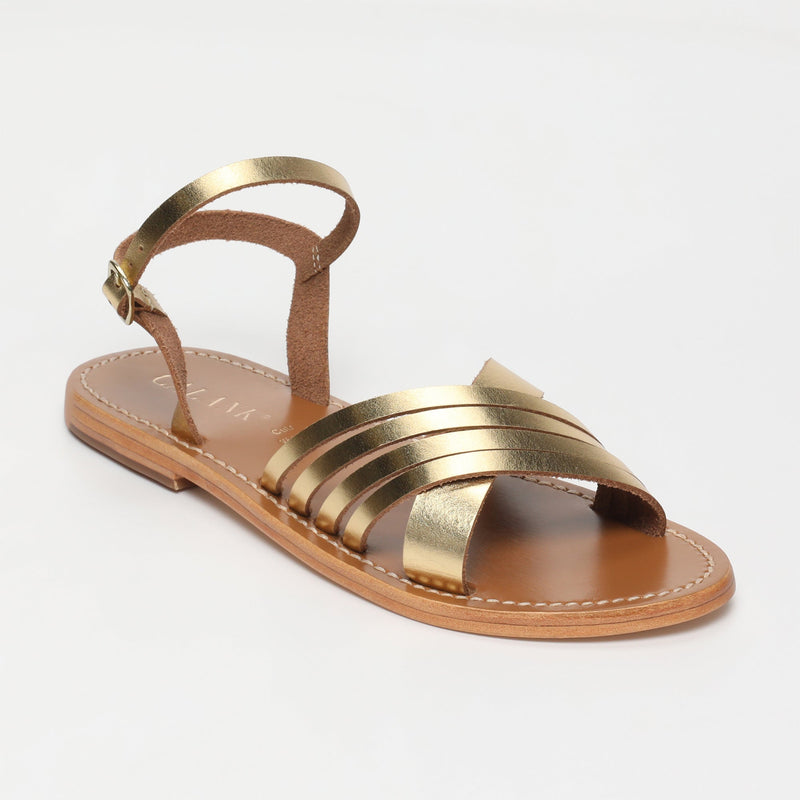 Sandales Aadarshini - Doré