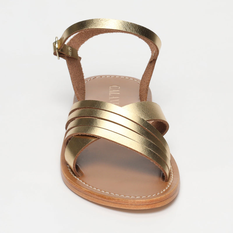 Sandales Aadarshini - Doré
