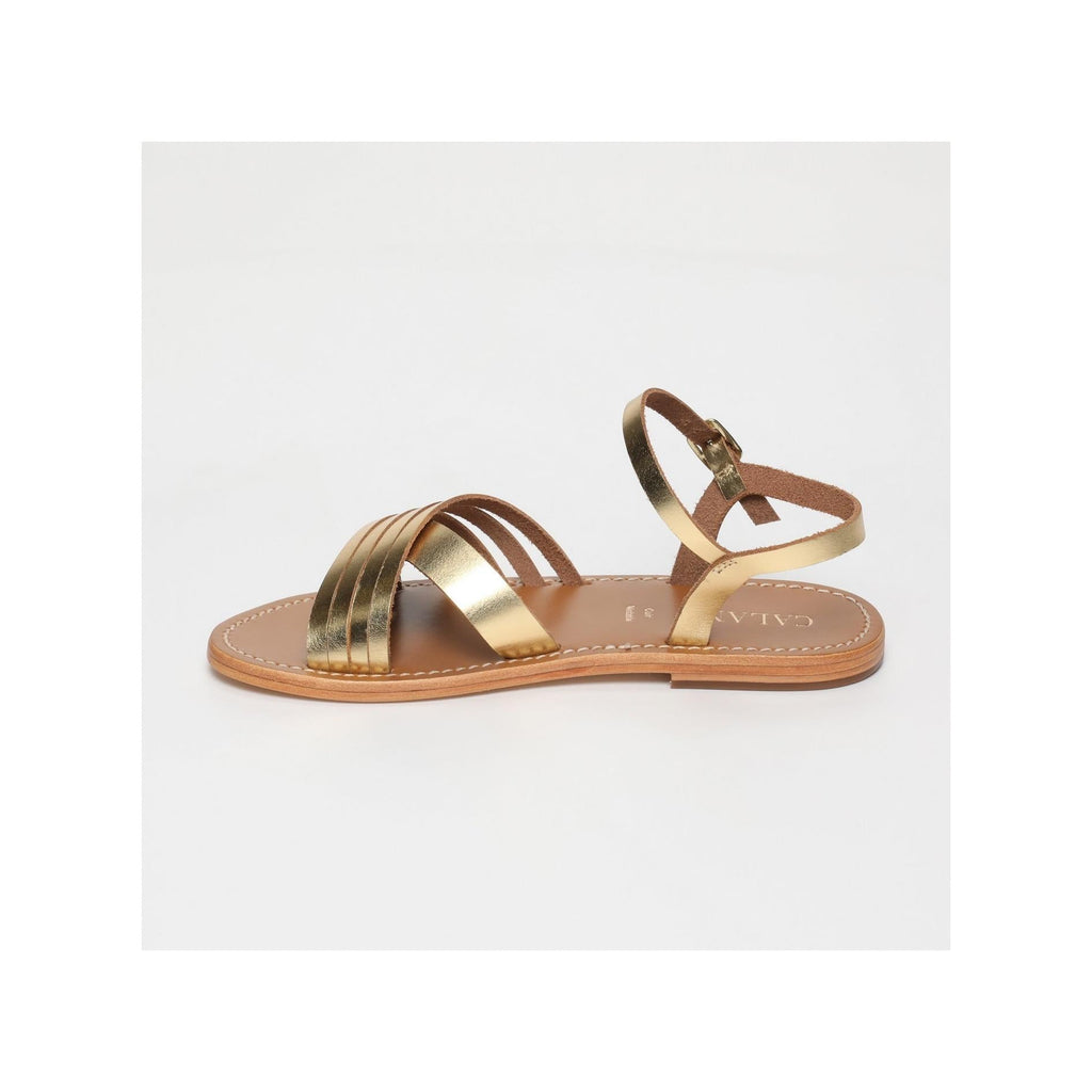 Calank - Aadarshini Sandals - Gold
