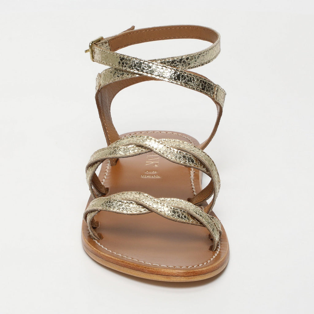 Calank - Sandalias Aadrika - Dorado
