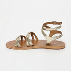 Calank - Sandalias Aadrika - Dorado