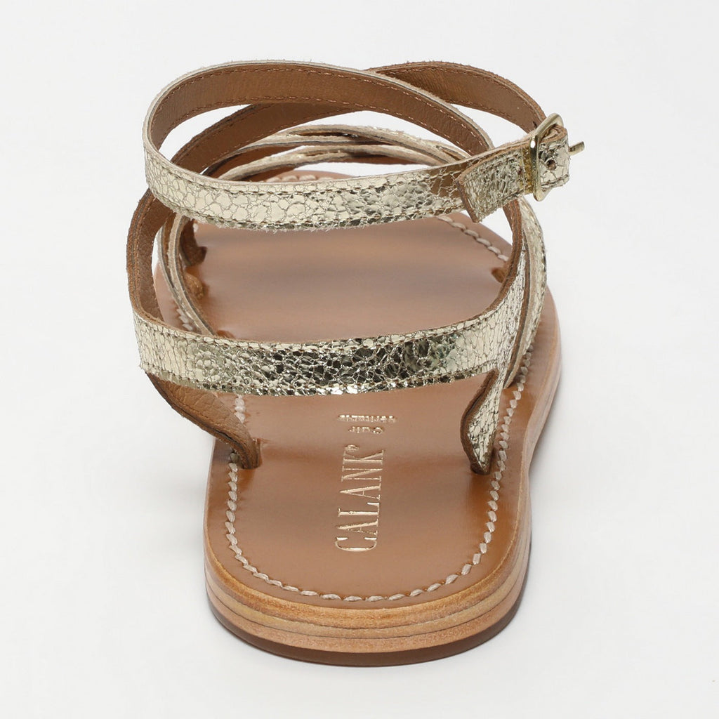 Calank - Sandalias Aadrika - Dorado
