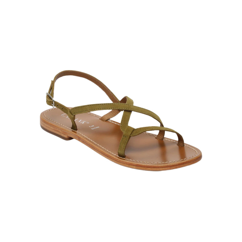 Aadyasha Sandals - Green