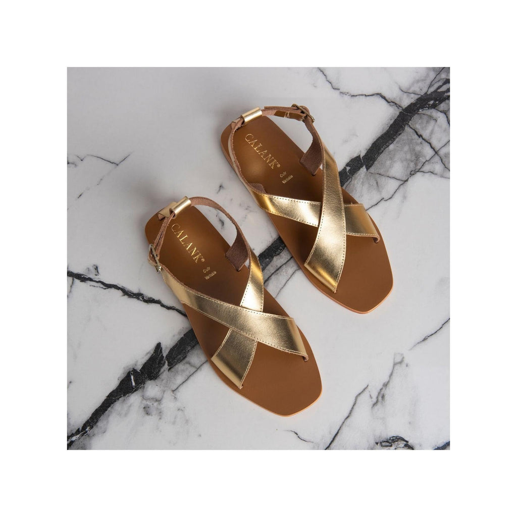 Calank - Sandalias Aaradhya - Dorado