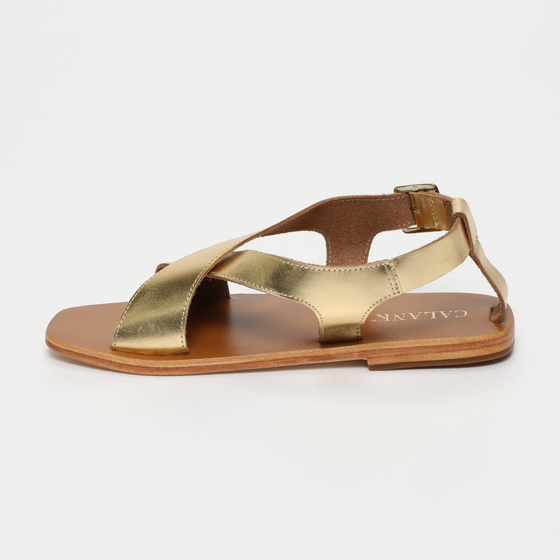 Aaradhya Sandals - Gold
