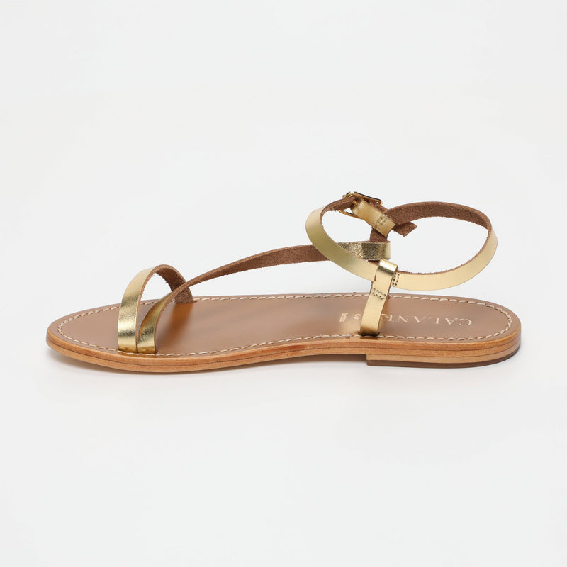 Aarathi Sandals - Gold