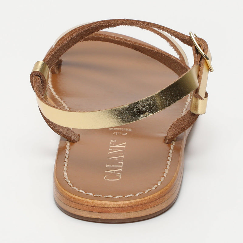 Aarathi Sandals - Gold