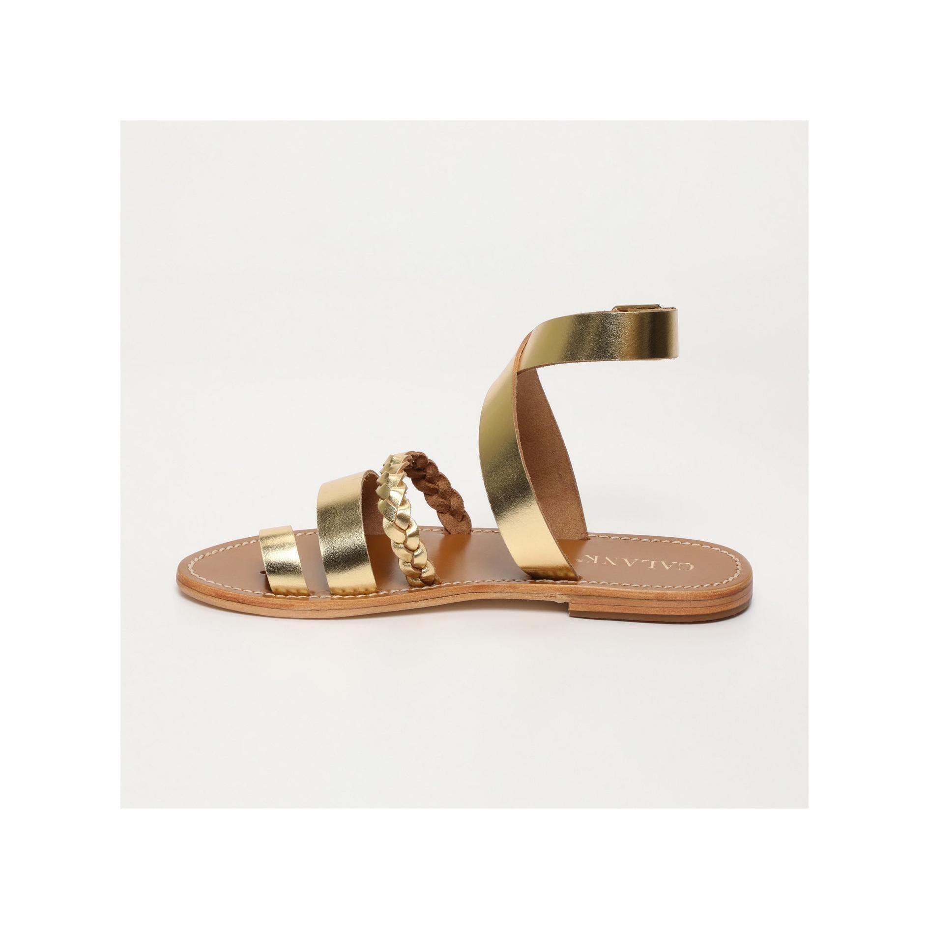 Calank - Aarushi Sandals - Gold