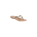 Calank - Yapeyu Toe-Post Mules - Gold