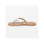 Calank - Yapeyu Toe-Post Mules - Gold