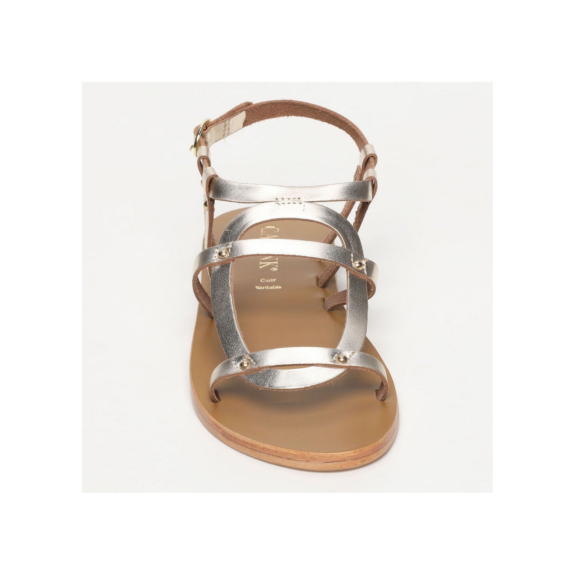 Calank - Sandalias - Marino - Doradas