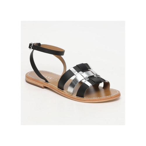 Calank - Sandales Lugo - Black Silver