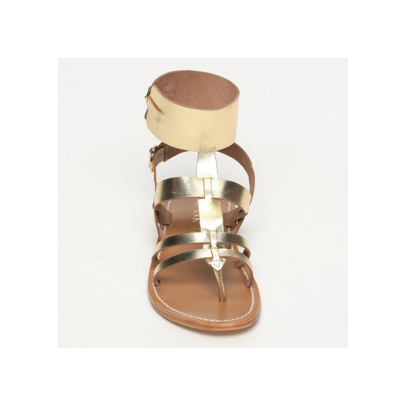 Calank - Sandalias Entre Dedos - Carahue - Dorado