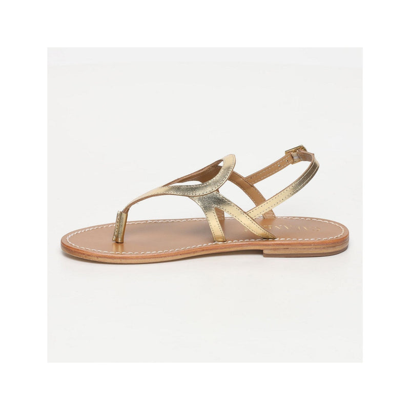 Calank - Sandalias Entre Dedos - Rivera - Dorado