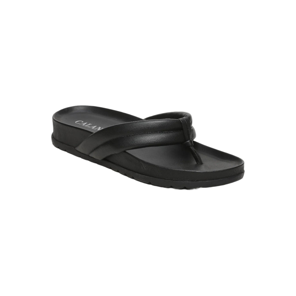 Calank - Tamargo Toe-Post Mules - Black