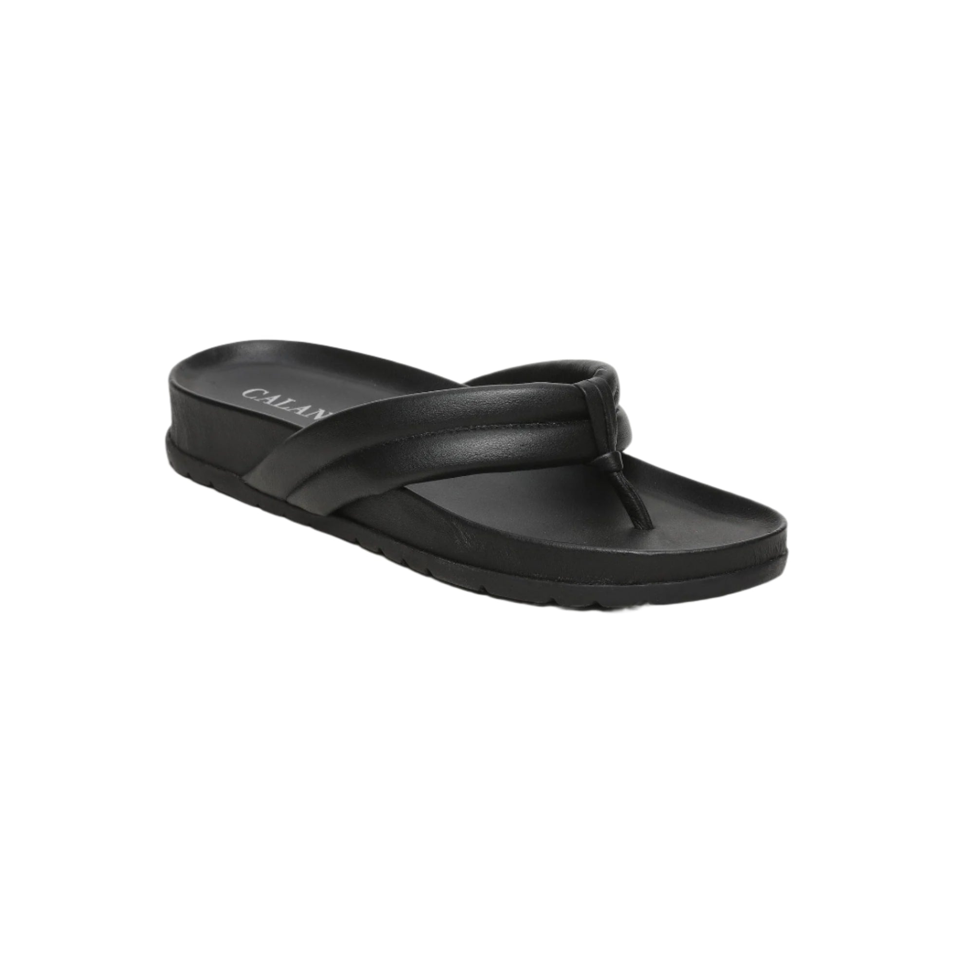 Calank - Tamargo Toe-Post Mules - Black