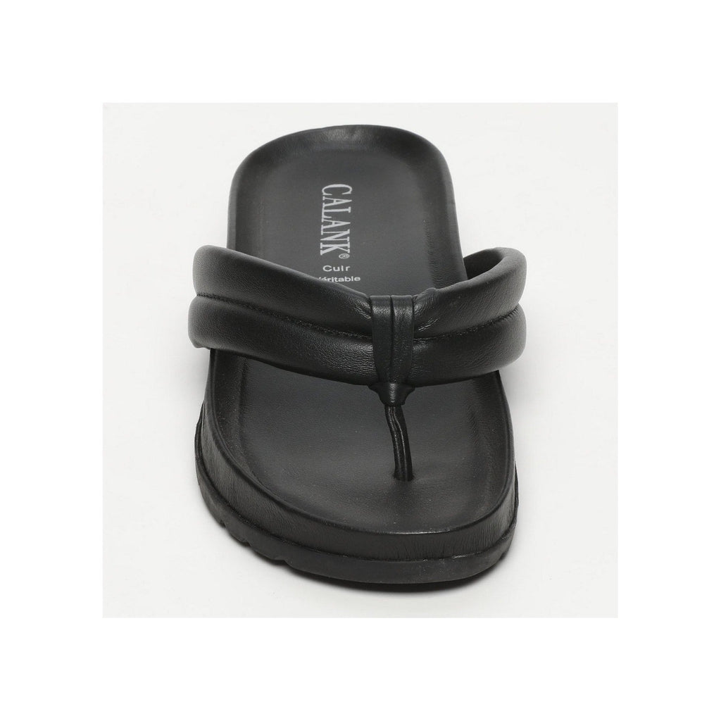 Calank - Tamargo Toe-Post Mules - Black