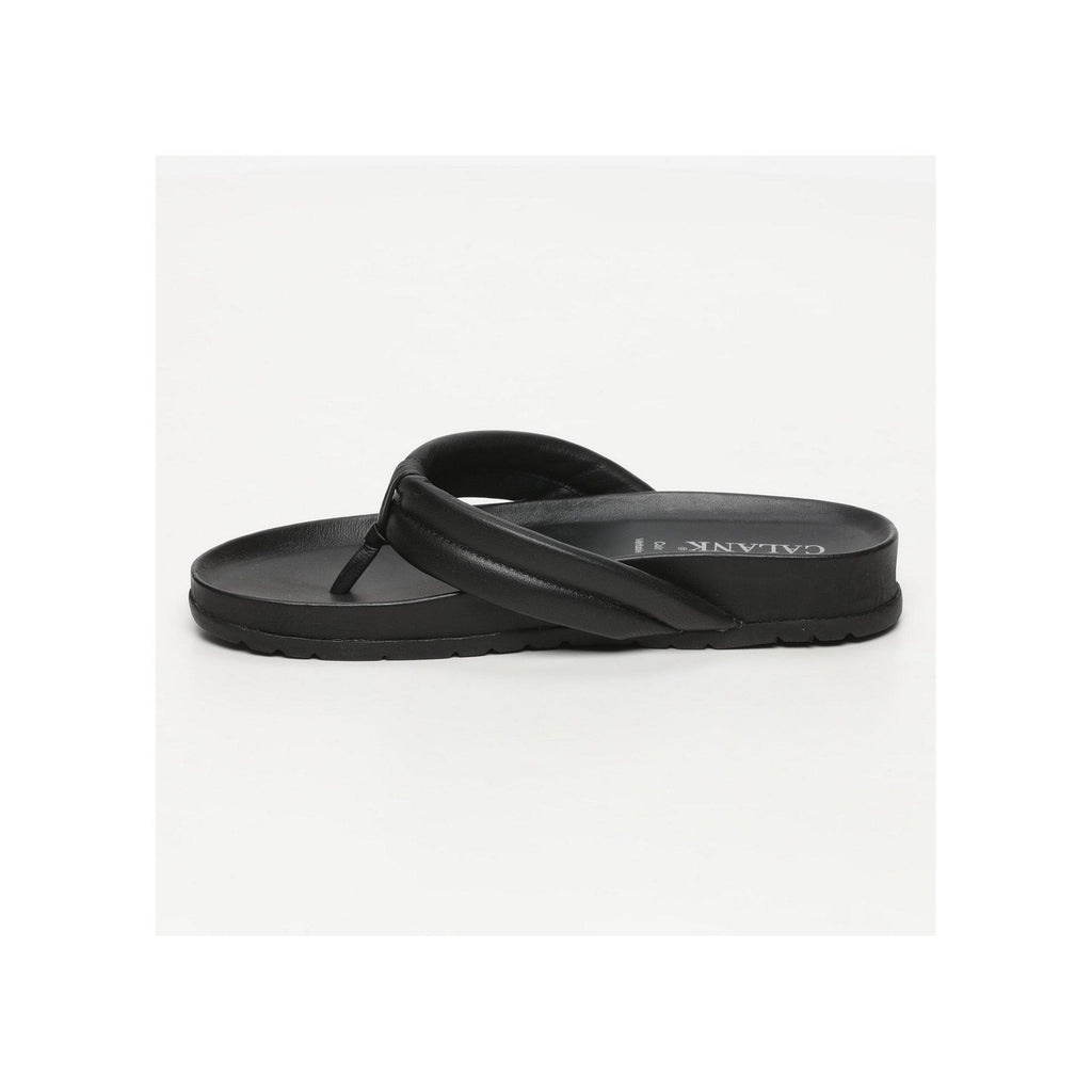 Calank - Tamargo Toe-Post Mules - Black