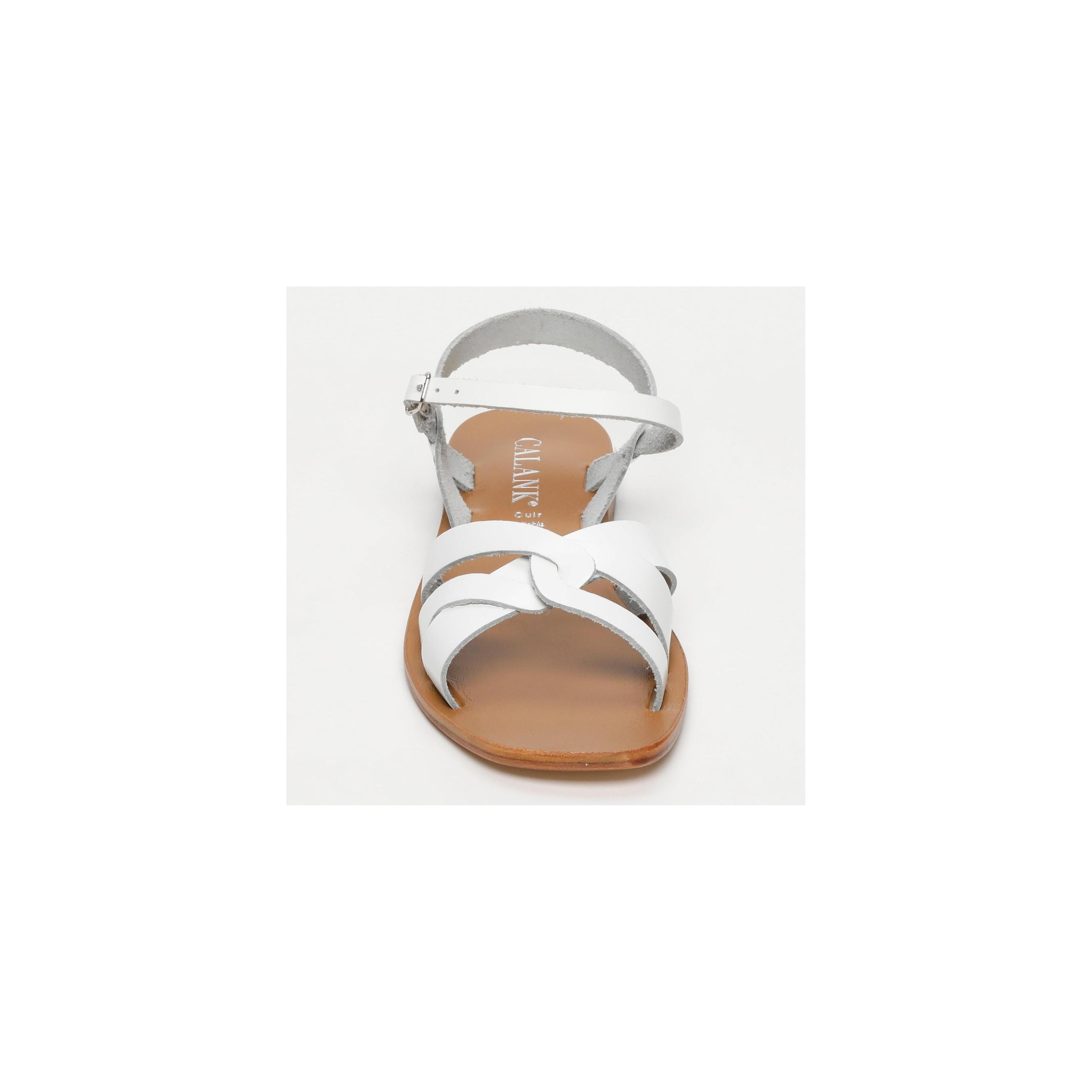 Autumn Sandals - White