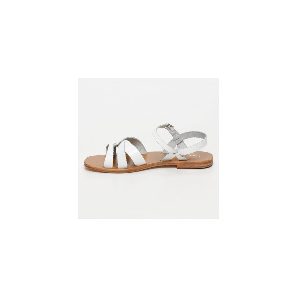 Autumn Sandals - White