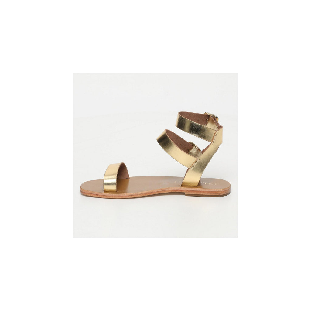 Calank - Sandalias Bhavna - Oro oscuro