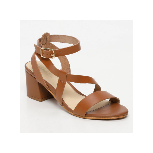 Sandalias de Tacón Jaen - Camel