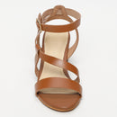 Golden Sun - Jaen Heel Sandals - Brown