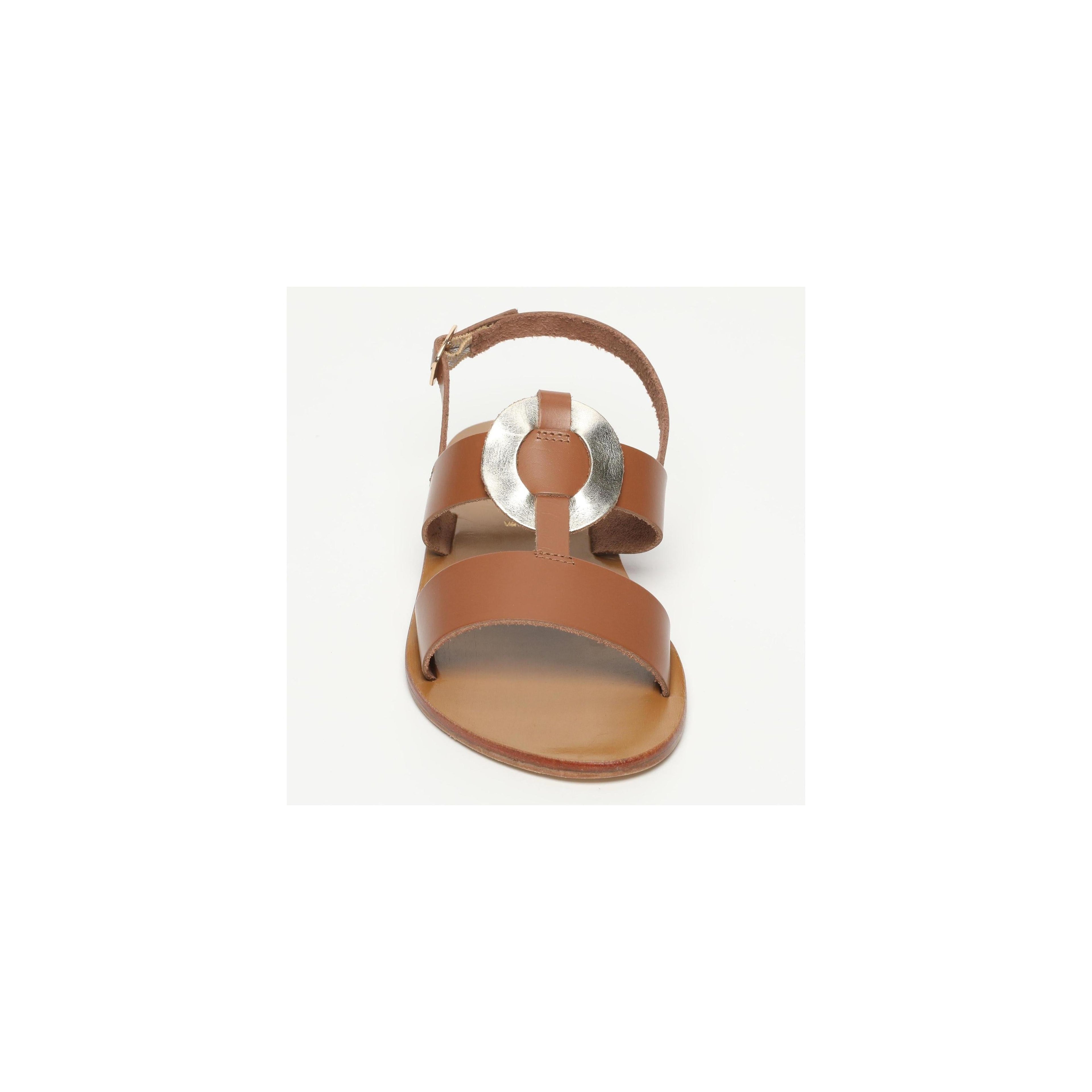 Betty Sandals - Gold Brown