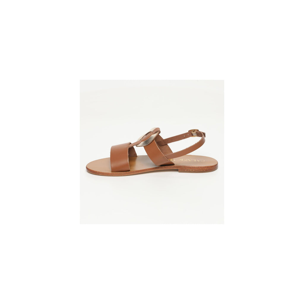 Betty Sandals - Gold Brown