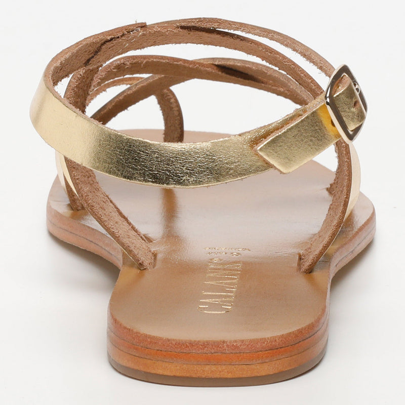 Sandalias Tambora - Dorado