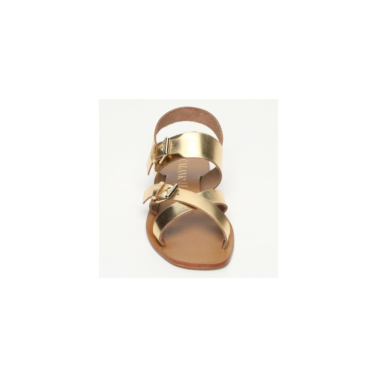 Calank - Salaya Sandals - Dark Gold