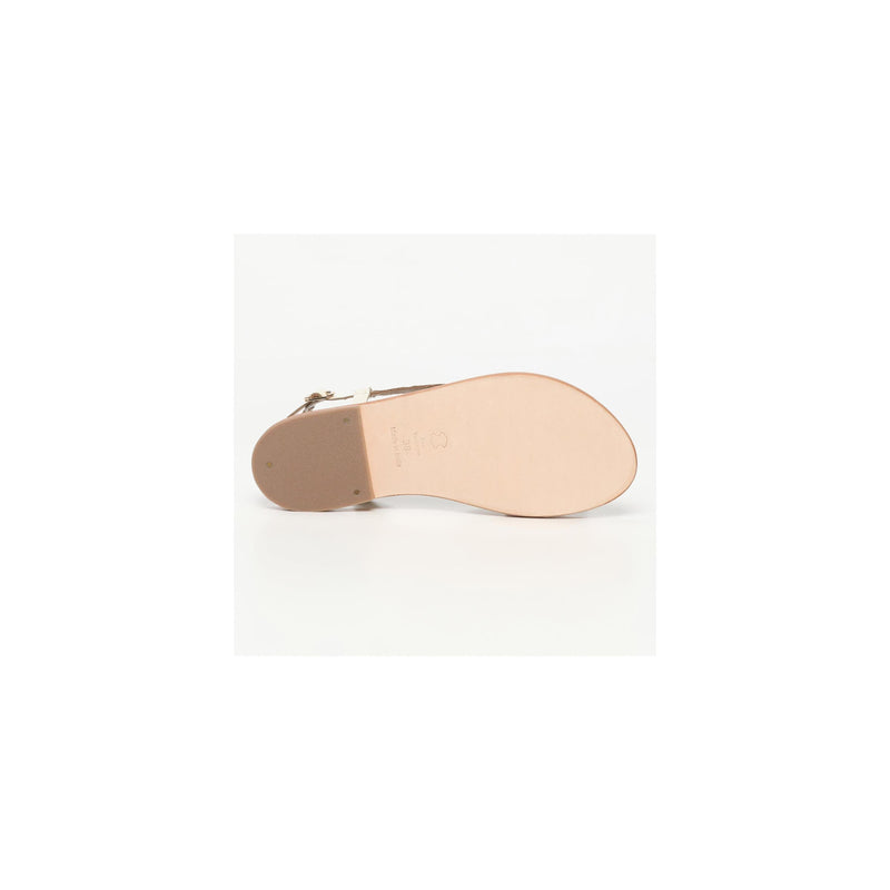 Calank - Flo Sandals - White Croco