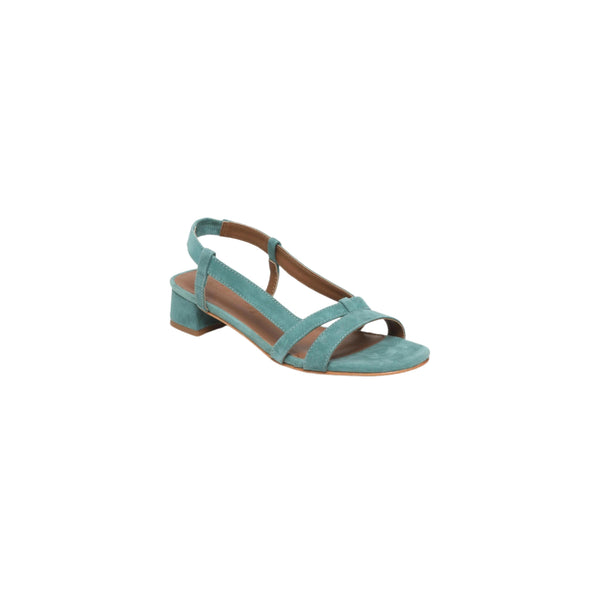 Sandalias De Tacón Nia - Peacock Green