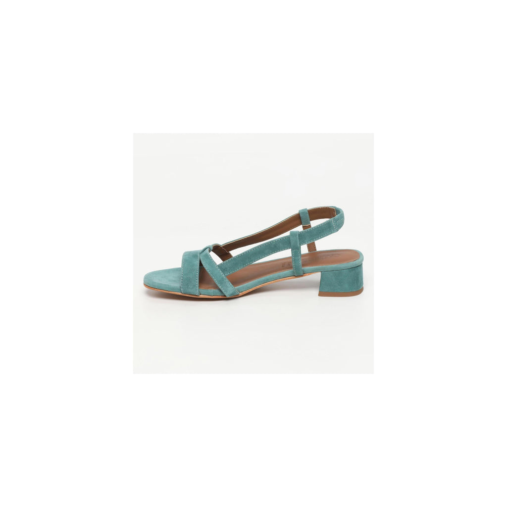 Sandalias De Tacón Nia - Peacock Green