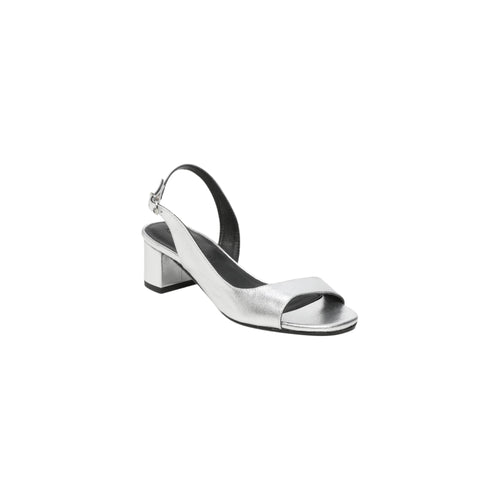 Nonnie Heels - Silver