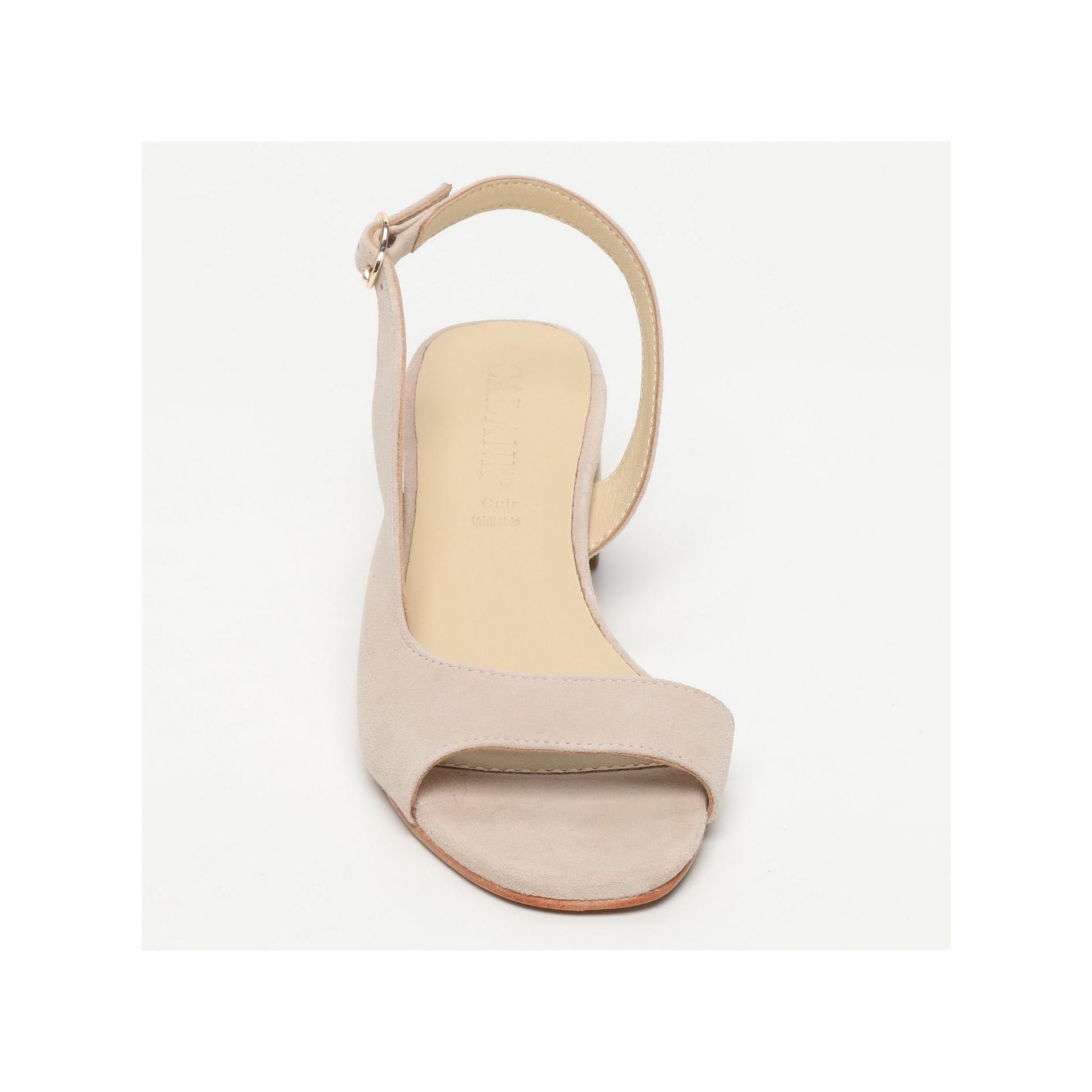 Nonnie Heels - Beige