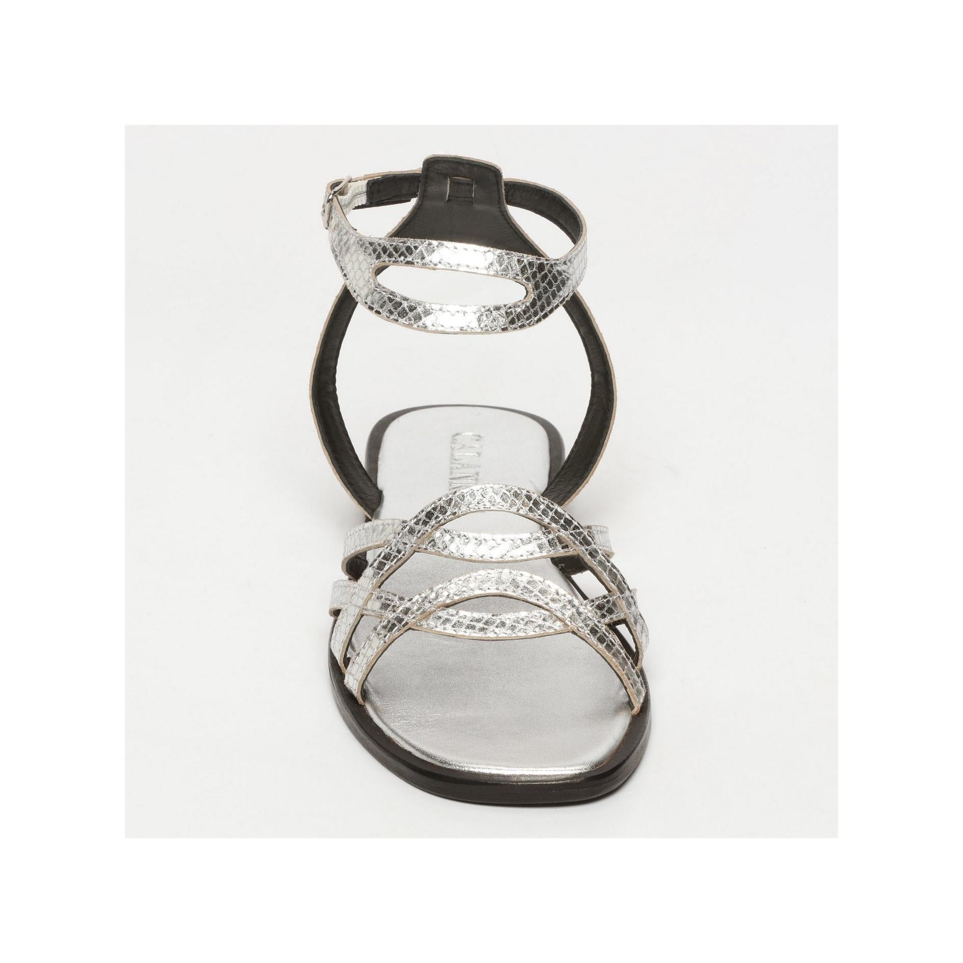 Calank - Neblina Sandals - Silver