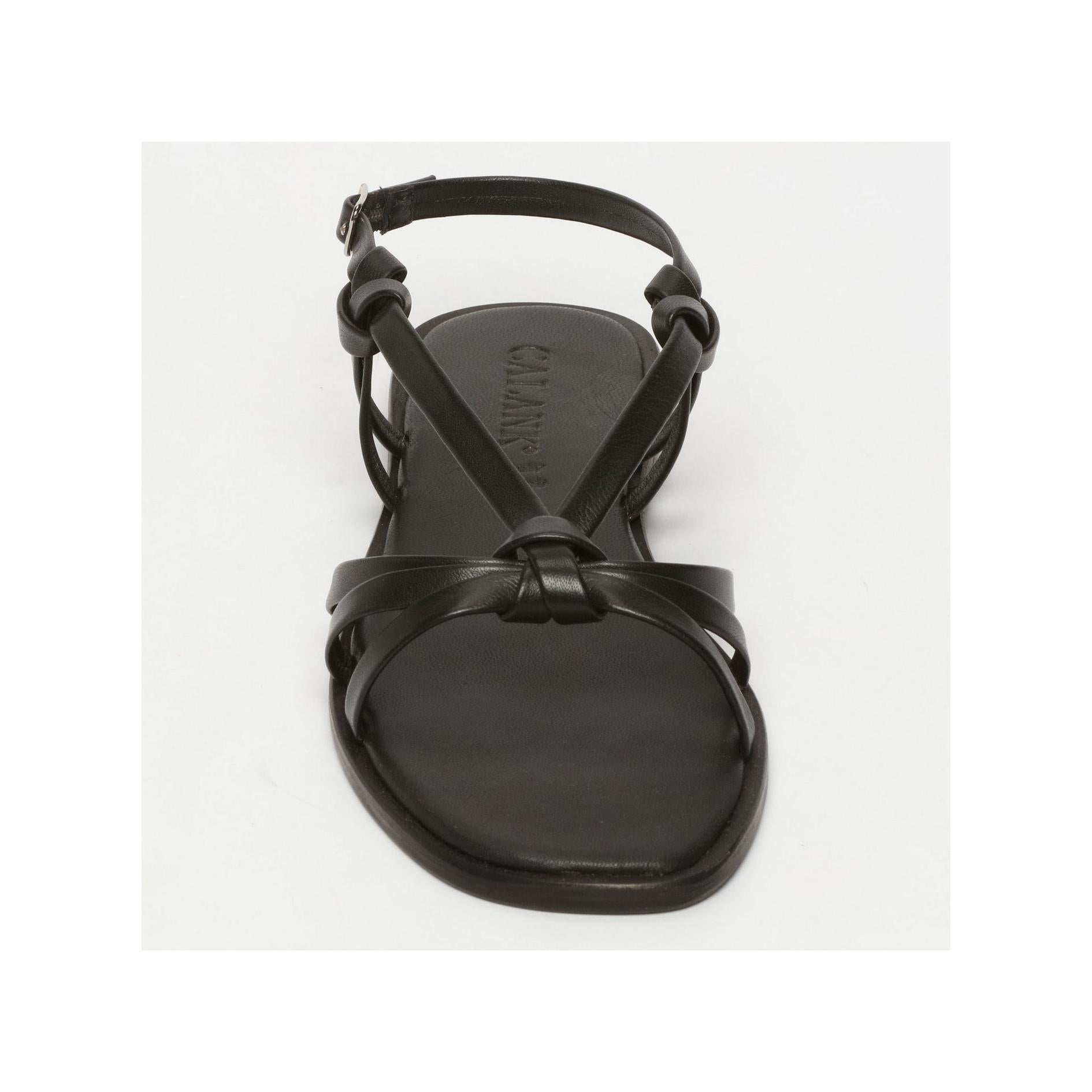 Calank - Sandalias Almendra - Negro