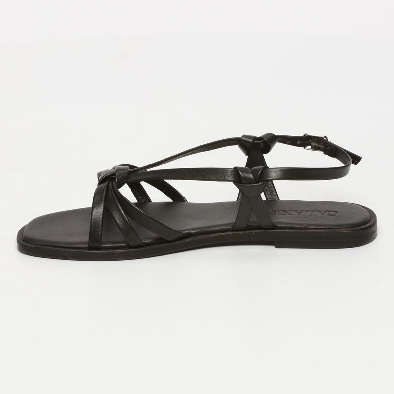 Golden Sun - Sandalias Almendra - Negro