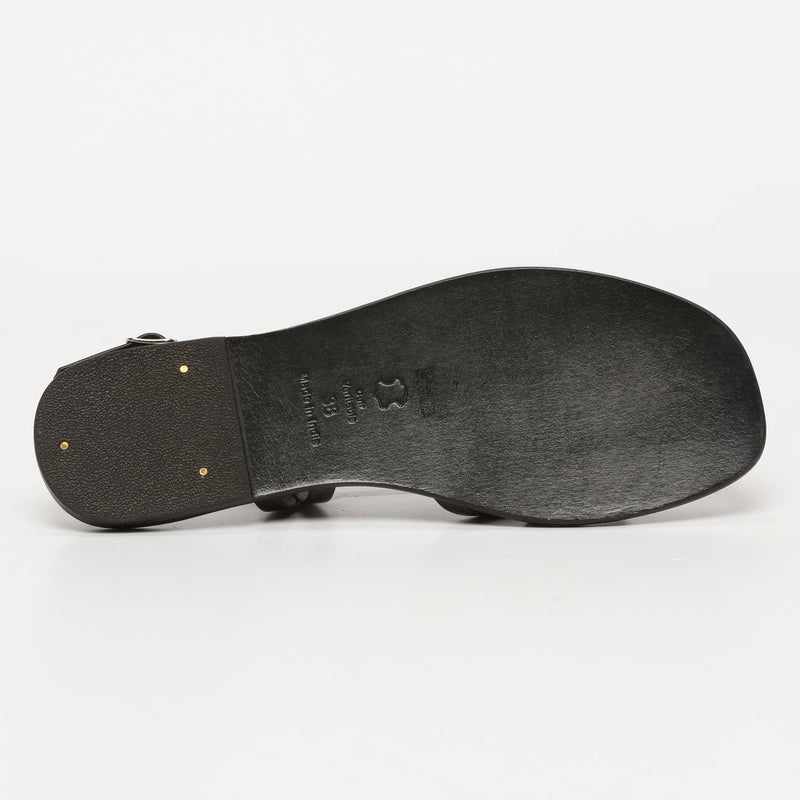 Golden Sun - Sandalias Almendra - Negro