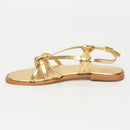 Golden Sun - Sandalias Almendra - Dorado