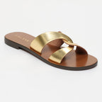 Sandalias - Wilma - Oro Oscuro