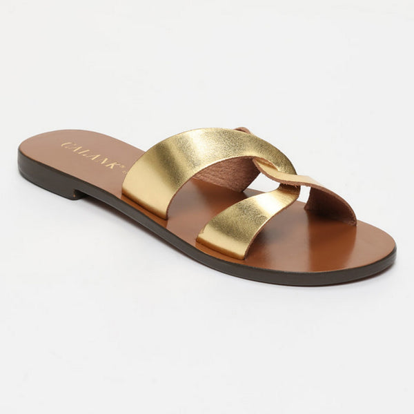 Sandalias - Wilma - Or Foncé