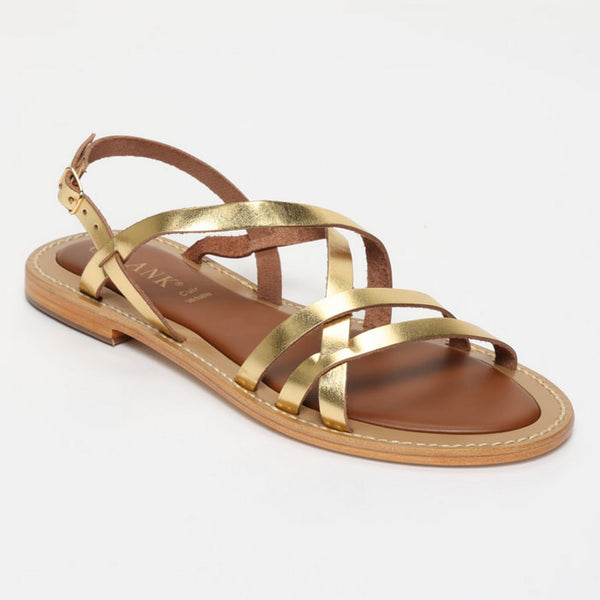 Sandalias Diva - Oro Oscuro