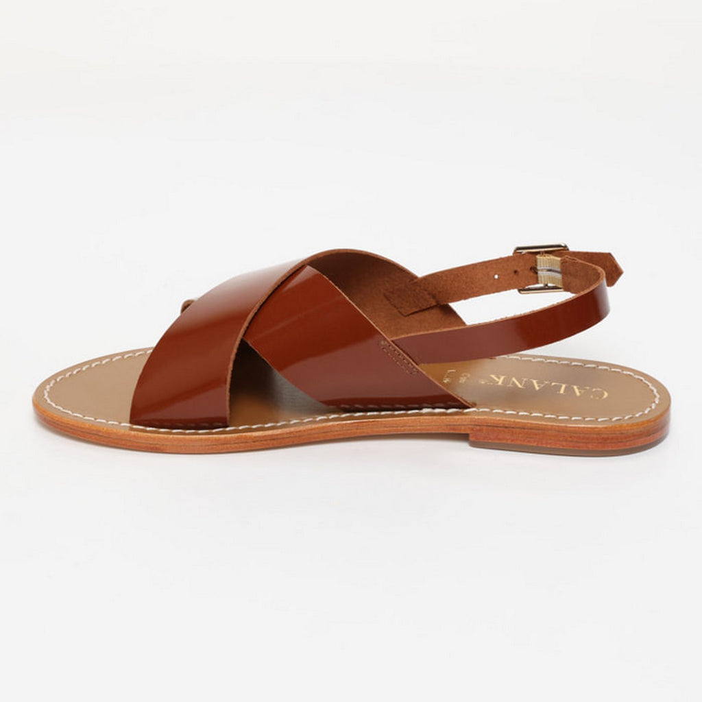 Sandales Funes - Camel Vernis